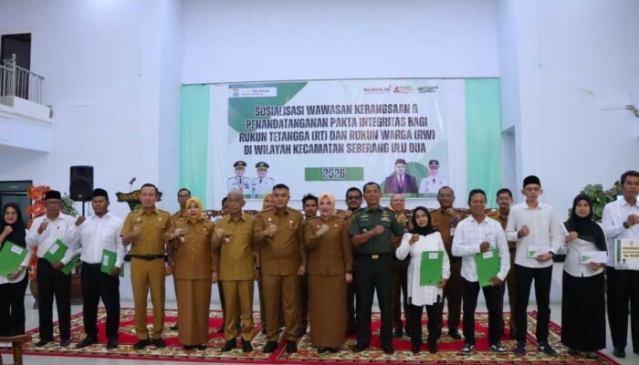Perjanjian Moral RT/RW, Upaya Memperkuat Jantung Pelayanan Publik Palembang