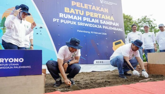 Pusri Bangun Rumah Pilah Sampah dan Perkuat Budaya Hijau Karyawan