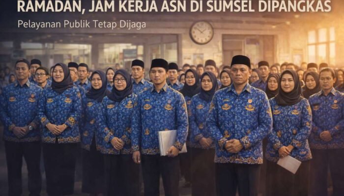 Ramadan, Pemprov Sumsel Pangkas Jam Kerja ASN Satu Jam