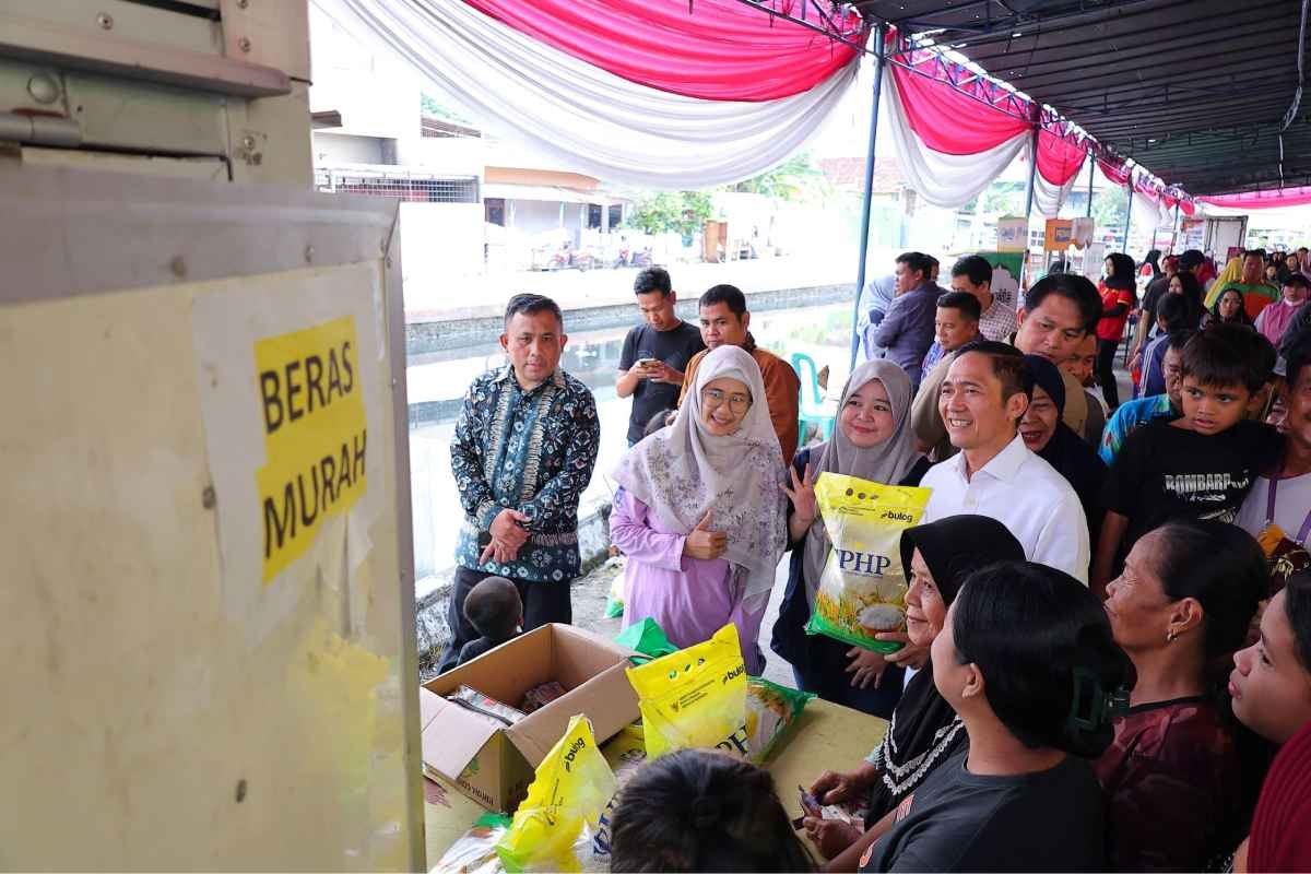 Ratu Dewa Redam Gejolak Harga Pangan lewat Penetrasi Pasar Murah di 18 Kecamatan