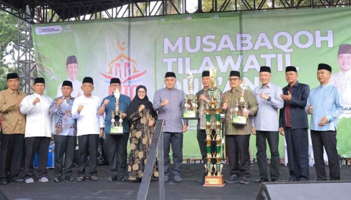 Sako Sabet Juara Umum, MTQ Ke-XXXI Palembang Resmi Ditutup dengan Pesan Pembinaan