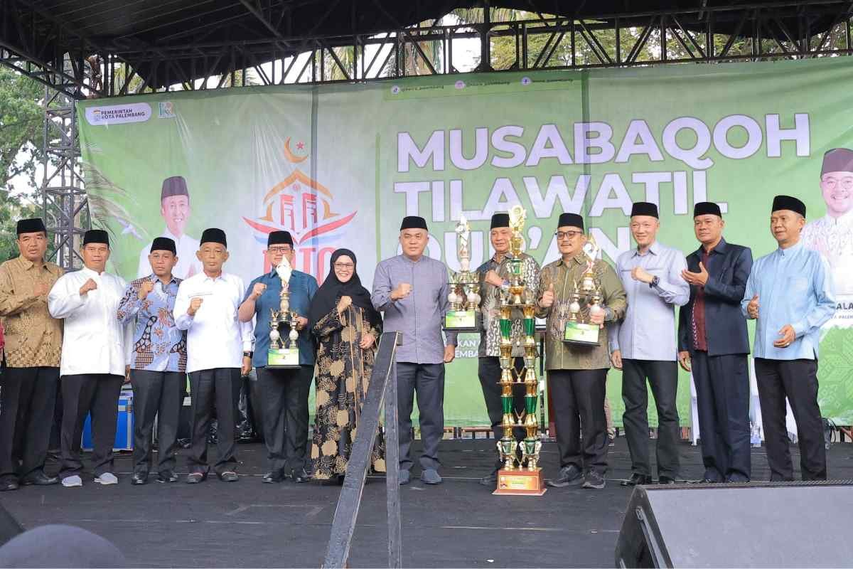 Sako Sabet Juara Umum, MTQ Ke-XXXI Palembang Resmi Ditutup dengan Pesan Pembinaan