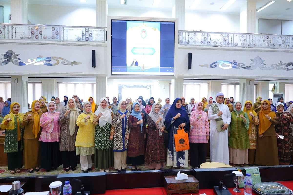 Sambut Ramadan, DWP Palembang Ingatkan Anggota Jaga Adab dan Sunnah dalam Keluarga