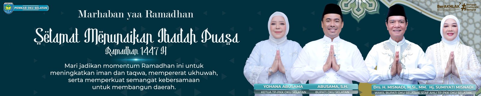 Banner Ramdan Pemkab OKU Selatan Banner Ramdan Pemkab OKU Selatan