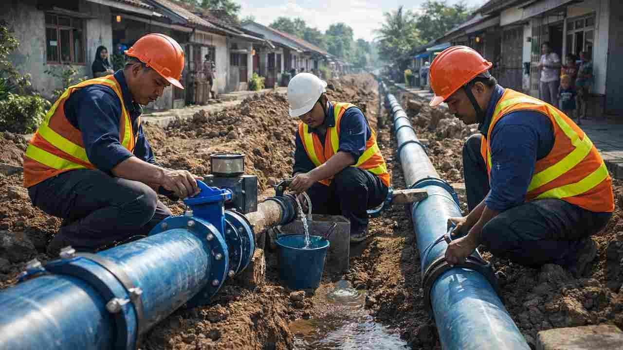 Ambisi Perumda Tirta Musi Memutus Ketimpangan Akses Air Bersih di Pinggiran Palembang