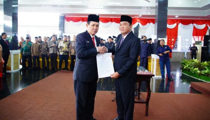 Bupati Muba Toha Tohet Lantik Sekda dan Ratusan Pejabat, Tekankan Soliditas Tanpa Pungli