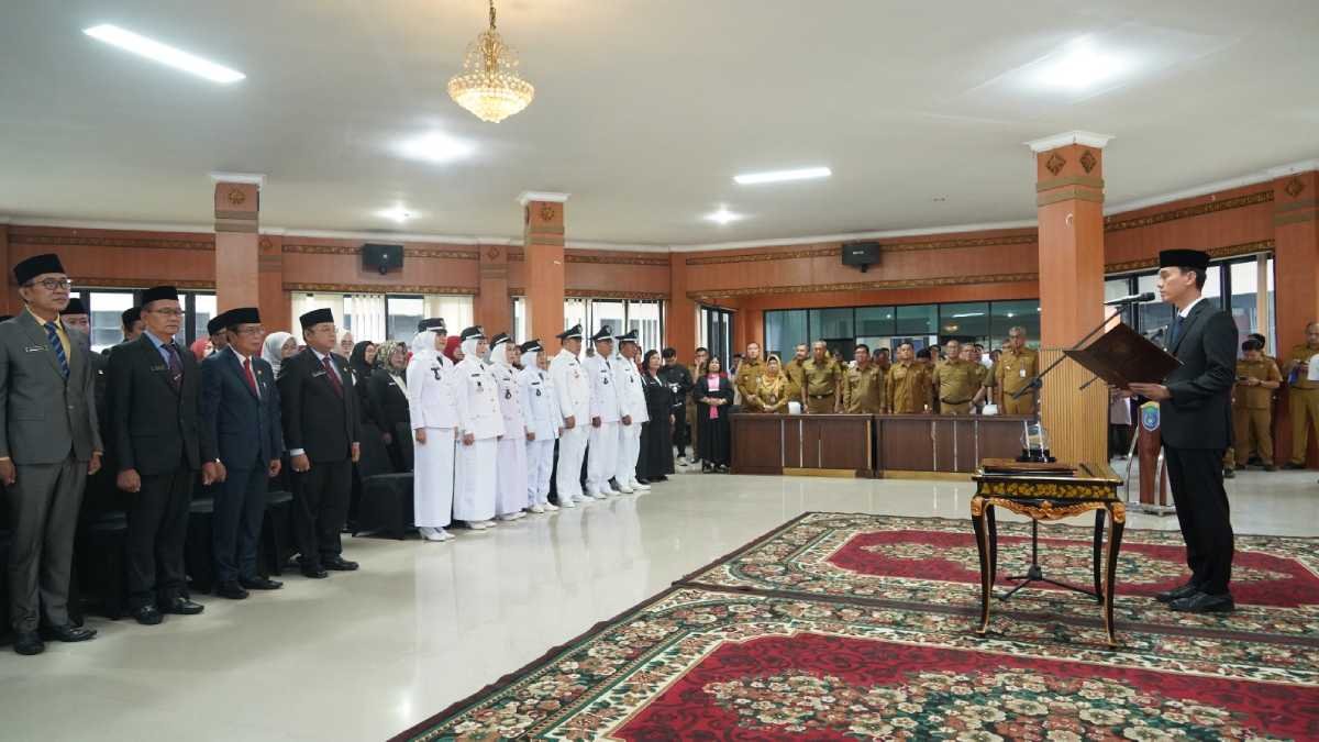 Bupati Muchendi Rombak Kabinet Ogan Komering Ilir demi Penguatan Tim Kerja