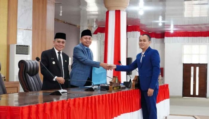 DPRD Ogan Ilir Godok Raperda Inisiatif dan Bentuk Pansus dalam Paripurna XXIX