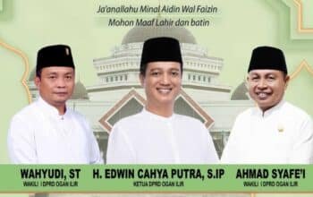 DPRD Ogan Ilir Sampaikan Pesan Kebersamaan di Hari Raya Idul Fitri 1447 H