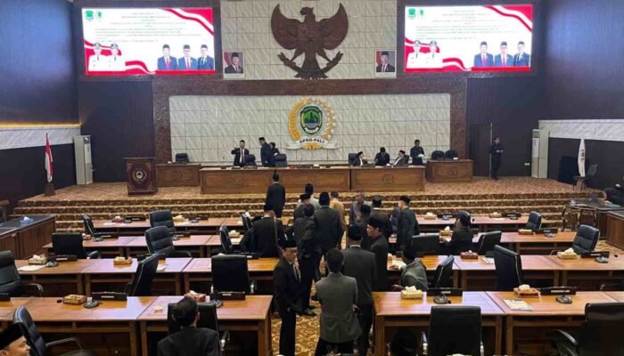 DPRD PALI Skors Paripurna Akibat Absennya Bupati
