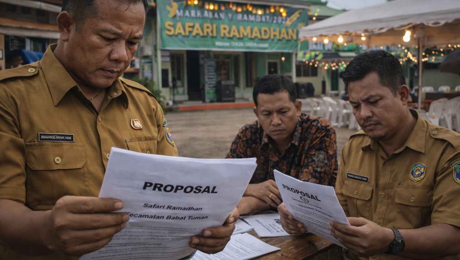 Dilema Safari Ramadhan di Babat Toman Saat Agenda Bupati Harus Mengetuk Pintu Swasta