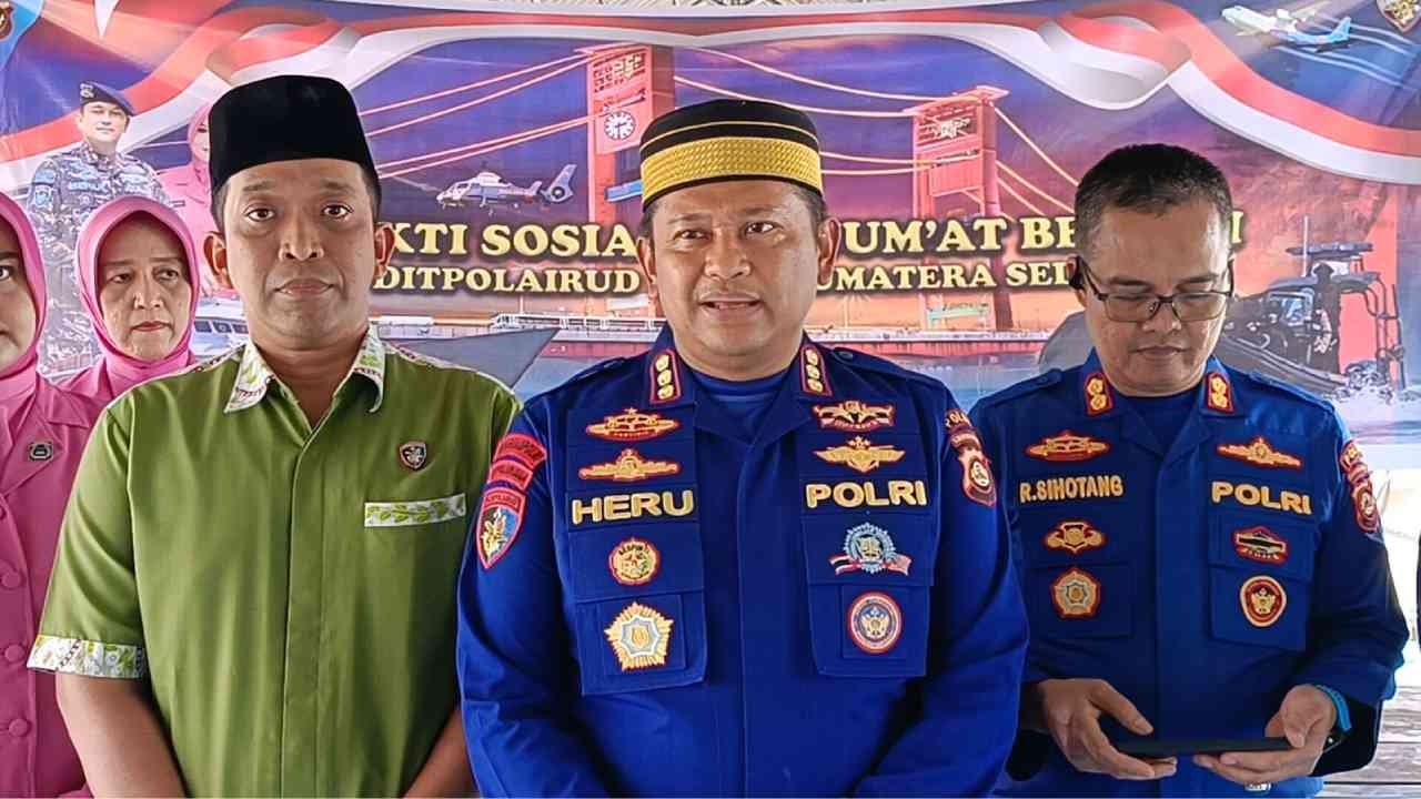 Ditpolairud Polda Sumsel Siagakan Ambulans Apung untuk Kawal Mudik Sungai
