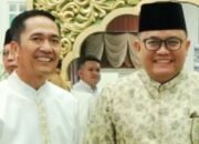 Dodi Reza Sambangi Rumah Dinas Ratu Dewa di Hari Kedua Lebaran