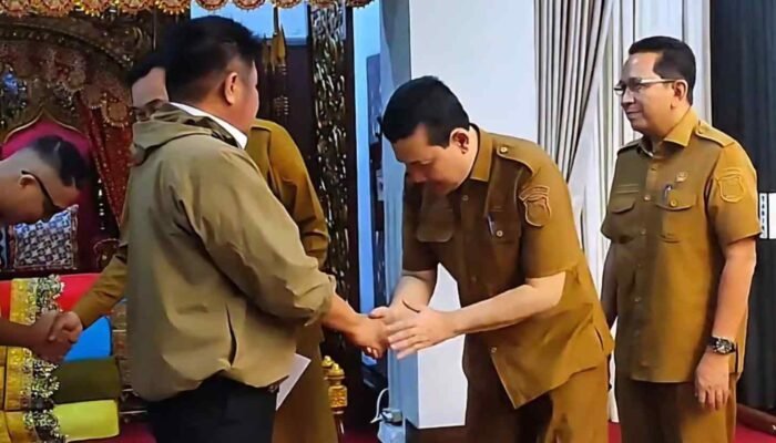 Gubernur Sumatera Selatan Setujui Penunjukan Syafaruddin Sebagai Sekretaris Daerah Musi Banyuasin
