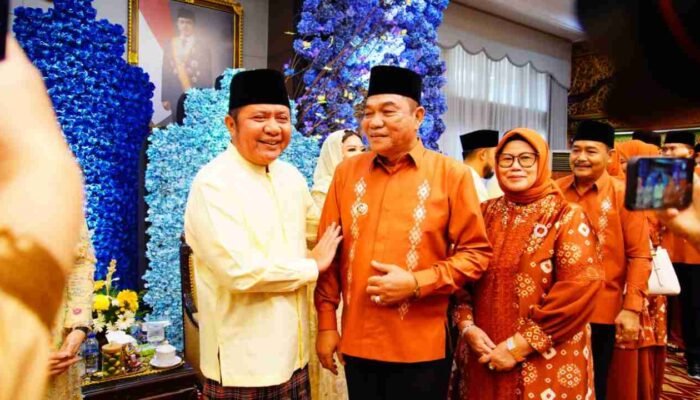 Harmoni Idulfitri HM Toha Tohet Mempererat Simpul Pemerintahan Muba di Griya Agung