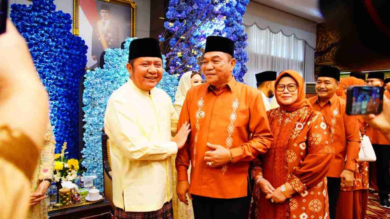 Harmoni Idulfitri HM Toha Tohet Mempererat Simpul Pemerintahan Muba di Griya Agung