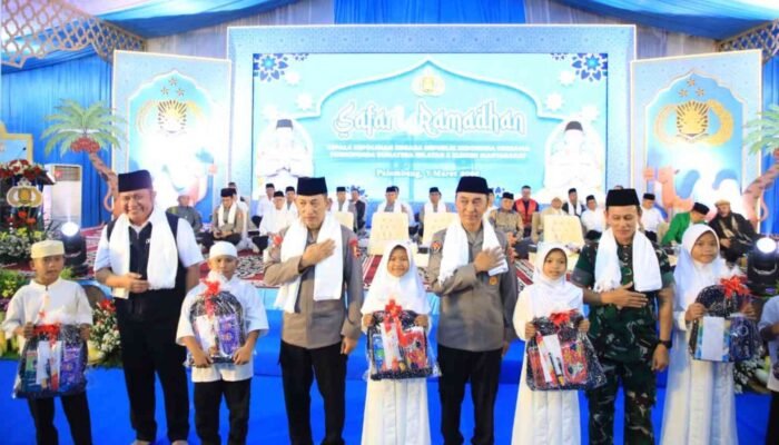 Herman Deru dan Kapolri Perkuat Kohesi Sosial dari Mapolda Sumatera Selatan