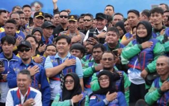 Herman Deru dan Kapolri Perkuat Perlindungan Sosial bagi Pengemudi Daring serta Buruh