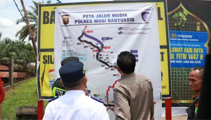 Jalur Mudik Lubuk Linggau-Betung di Musi Banyuasin Terpantau Lancar