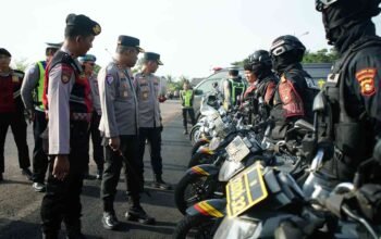 Kesiapan Operasi Ketupat: Kapolres OKI AKBP Eko Rubiyanto Pastikan Performa Ranmor Dinas