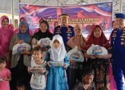 Misi Kemanusiaan Ditpolairud di Tepian Sungai Musi