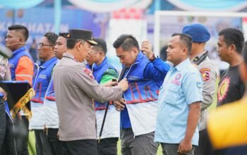 Nyago Bumi Sriwijaya: Ribuan Ojek Online dan Buruh Jadi "Mata" Polri di Jalanan