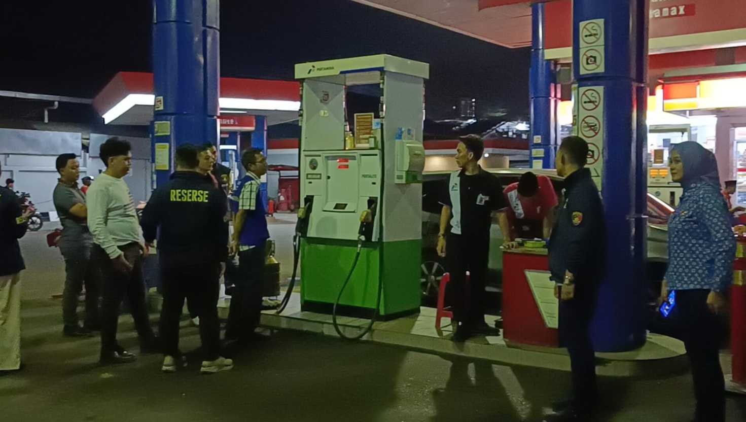 Polda Sumsel Pastikan Takaran BBM di Jalur Mudik Sesuai Aturan