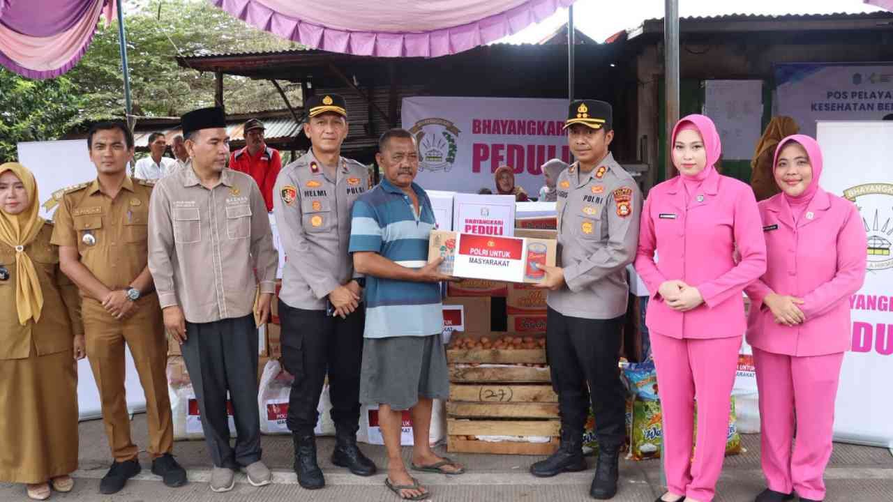 Respons Cepat Polda Sumsel Pulihkan Asa Korban Kebakaran Ogan Ilir