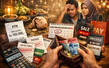 Siasat Mengatur Sisa Gaji Maret, Menghindari ”Napas Pendek” Dompet Pasca-Lebaran