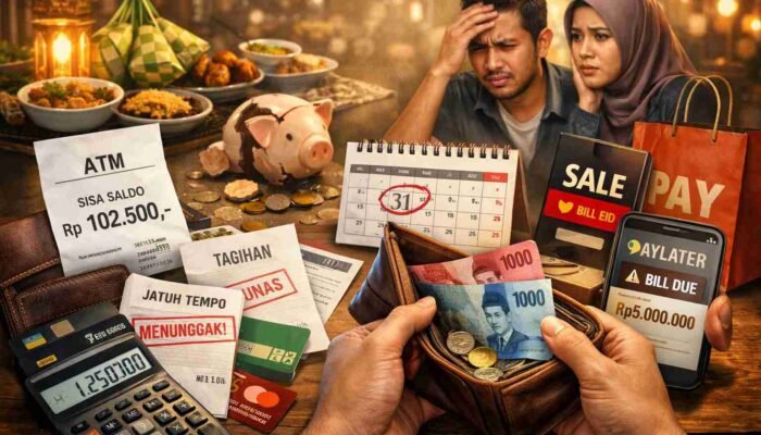 Siasat Mengatur Sisa Gaji Maret, Menghindari ”Napas Pendek” Dompet Pasca-Lebaran