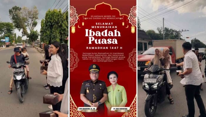 Wajah Humanis Korps Adhyaksa Ogan Komering Ilir di Jalur Protokol Kayuagung