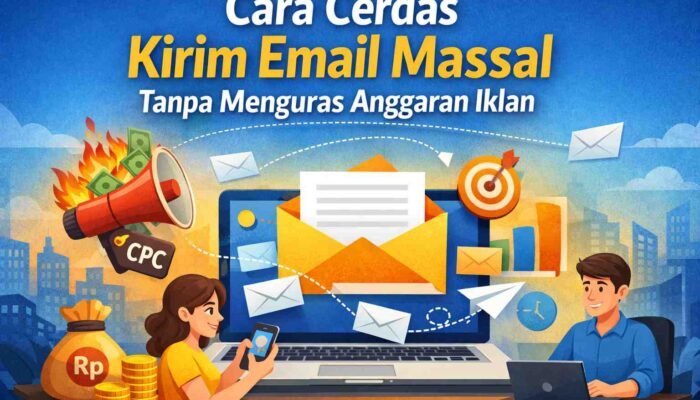 Cara Cerdas Kirim Email Massal Tanpa Menguras Anggaran Iklan