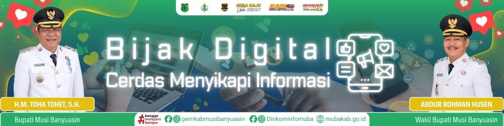 Banner Bijak Digital Pemkab MUBA