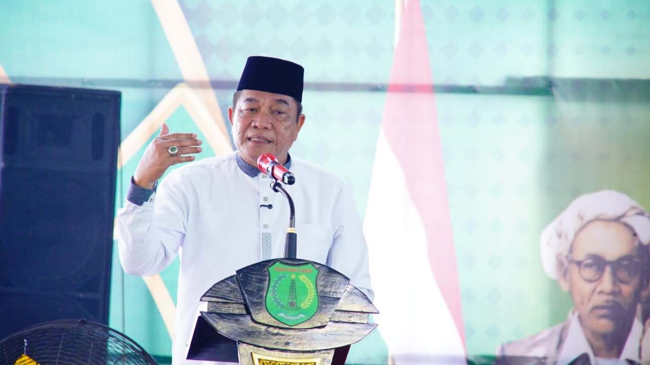 Bupati Muba Hadiri Tabligh Akbar Satu Abad NU di Bayung Lencir