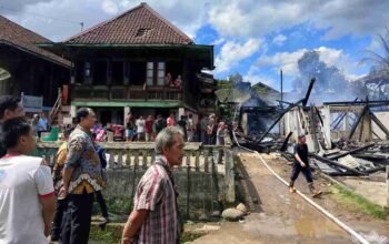 Bupati OKU Selatan Tinjau Lokasi Kebakaran di Runjung Agung