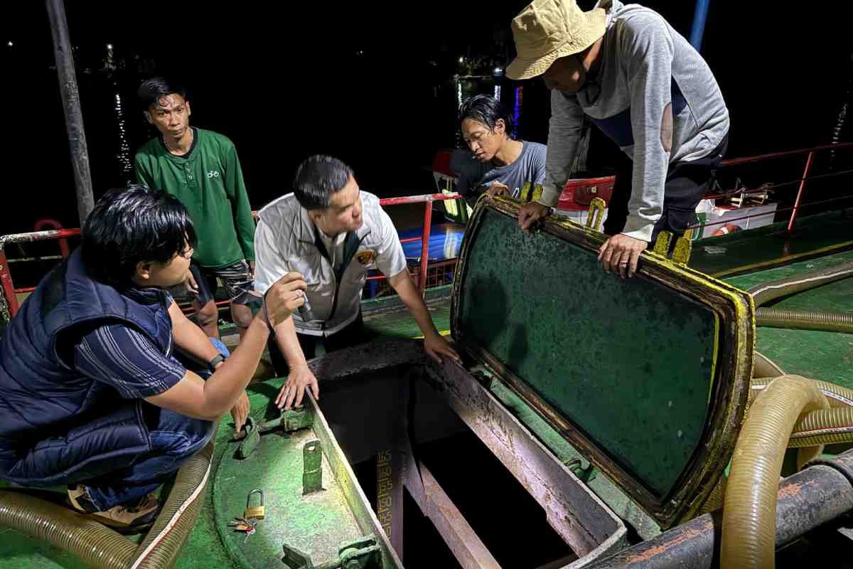 Distribusi Ilegal 82.000 Kiloliter Solar di Perairan Banyuasin Terbongkar