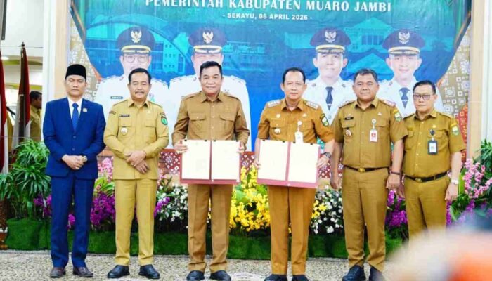 Hapus Sekat Perbatasan, Muba dan Muaro Jambi Teken Kemitraan Strategis
