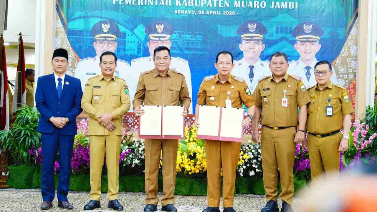 Hapus Sekat Perbatasan, Muba dan Muaro Jambi Teken Kemitraan Strategis