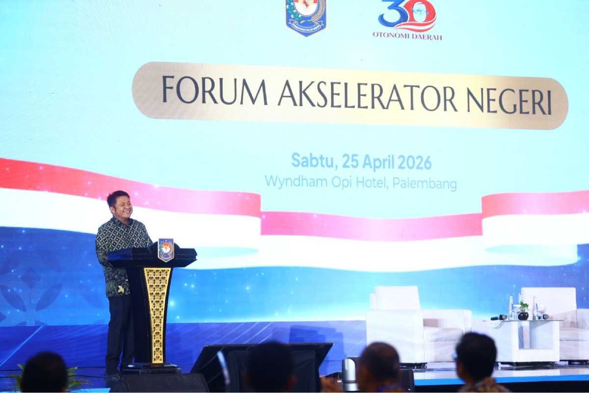 Herman Deru Suarakan Kesenjangan Infrastruktur Sumatera di Forum Akselerator Negeri