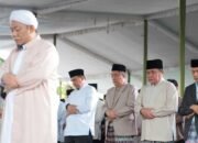 Herman Deru dan Cik Ujang Shalat Idul Fitri 1447 H di Masjid Agung Palembang