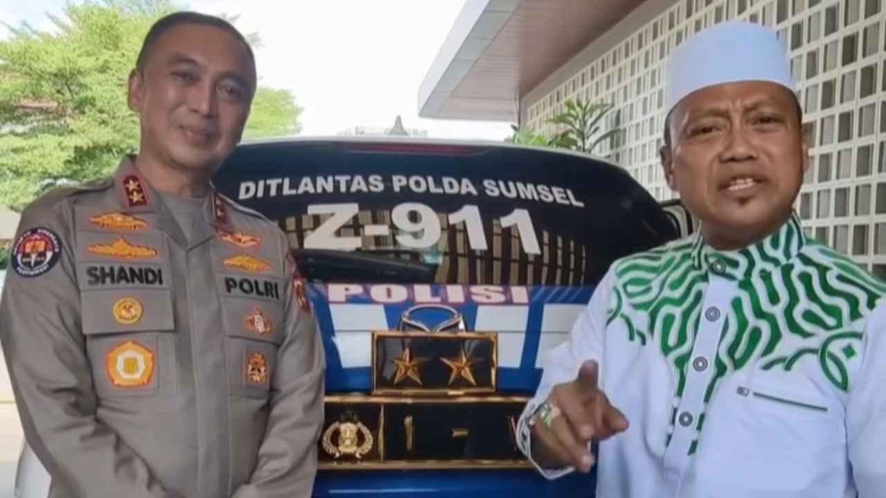 Kapolda Sumsel Viral di Media Sosial Usai Kedapatan Gunakan Kendaraan Dinas Lantas Tanpa Pengawalan Mewah