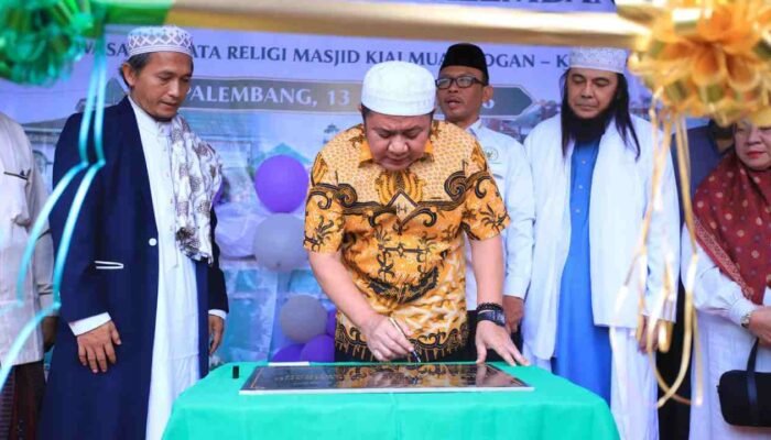 Kawasan Wisata Religi Kampung Wakaf Marogan Kini Diresmikan Herman Deru