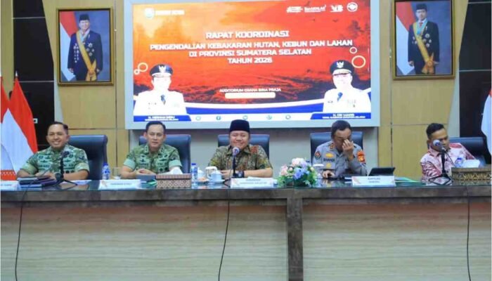 Langkah Mitigasi Karhutla 2026, Herman Deru Instruksikan Strategi Berbasis Data BMKG