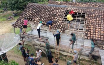 Langkah Nyata Satgas TMMD Kodim 0402/OKI Wujudkan Impian Rumah Layak bagi Warga