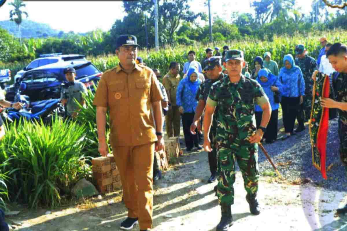Langkah Taktis Abusama dan Pangdam Sriwijaya Bangun Kemandirian dari Desa Lubar