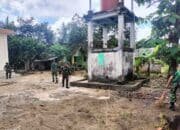 Loreng TNI dan Keringat Warga Mencair Membasuh Wajah Pematang Sukatani