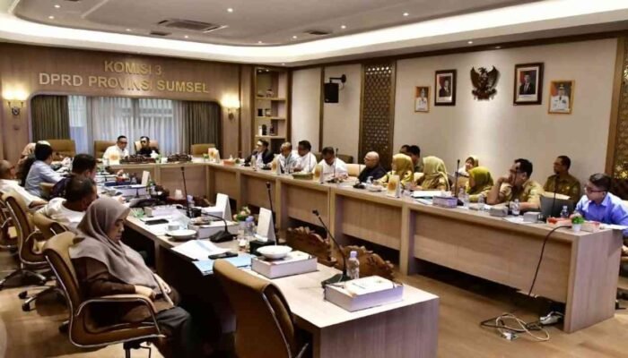 Pansus III DPRD Sumsel Bedah Kinerja Bank Sumsel Babel