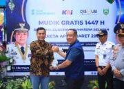 Ribuan Pemudik Kereta Api Dilepas Cik Ujang dari Stasiun Kertapati