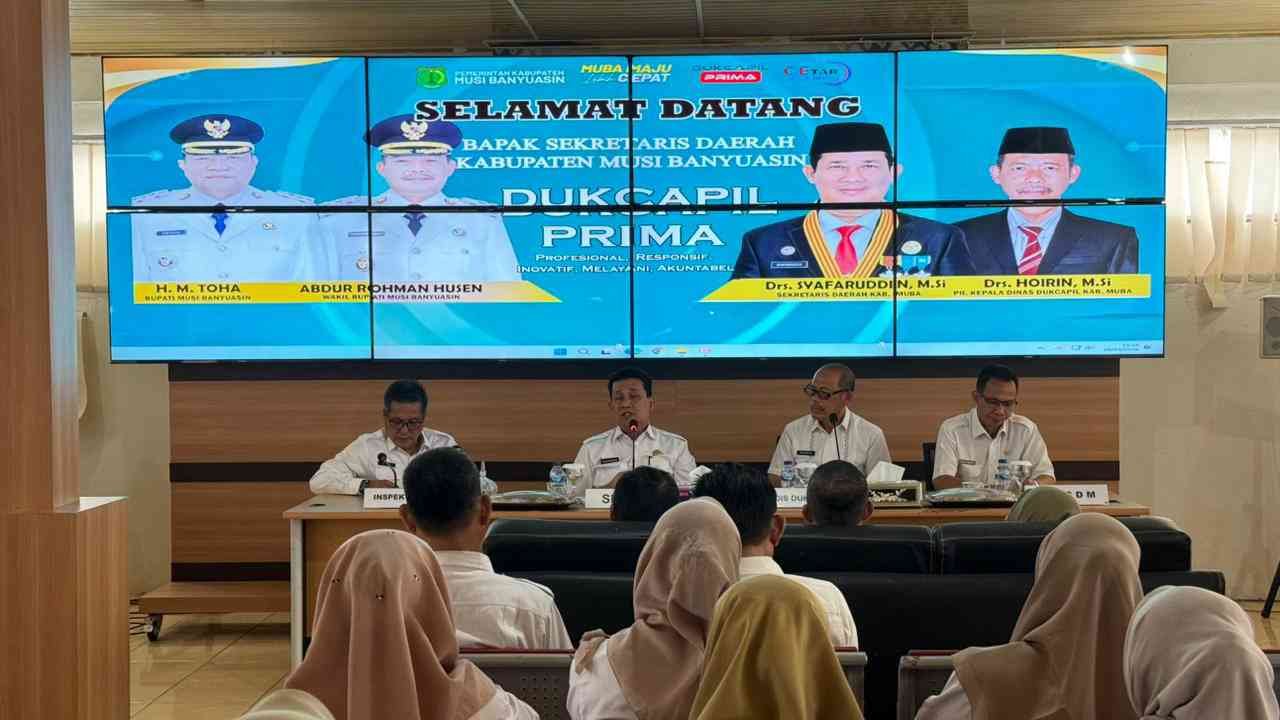 Sekda Muba Tekankan Sinergi Pelayanan Dasar dan Optimalisasi PAD