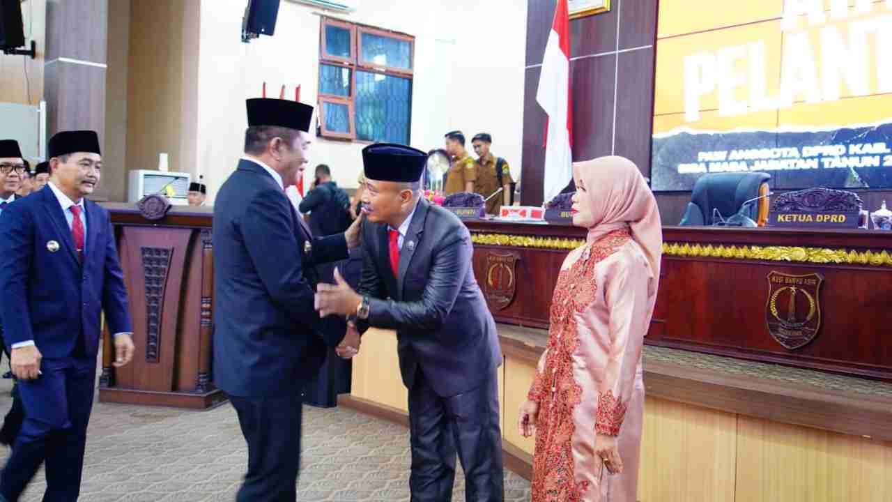 Sodingun Resmi Isi Kursi DPRD Muba Bupati Toha Bidik Penguatan Sinergi